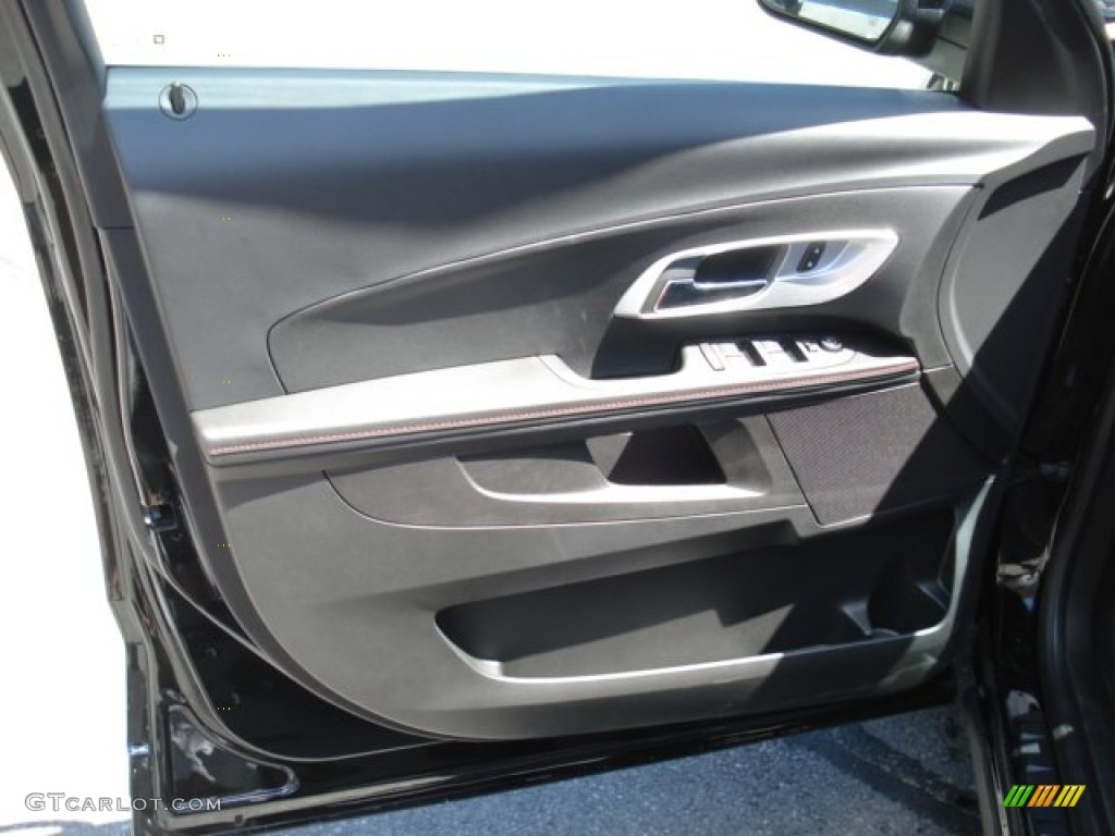 2013 Chevrolet Equinox LT AWD Jet Black Door Panel Photo #69030698
