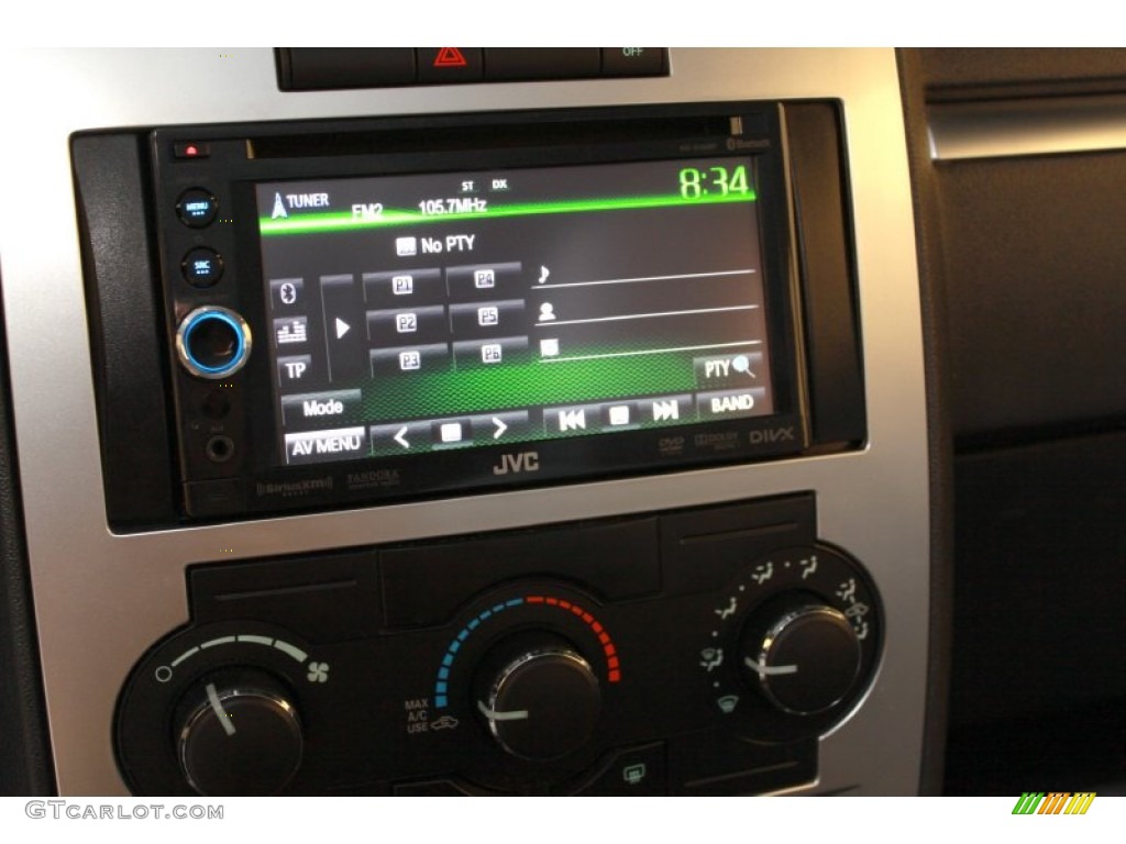 2010 Charger SXT - Brilliant Black Crystal Pearl / Dark Slate Gray photo #11