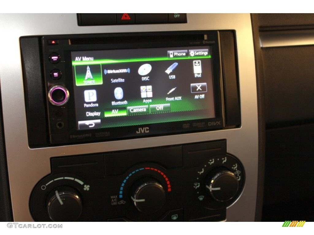 2010 Charger SXT - Brilliant Black Crystal Pearl / Dark Slate Gray photo #13