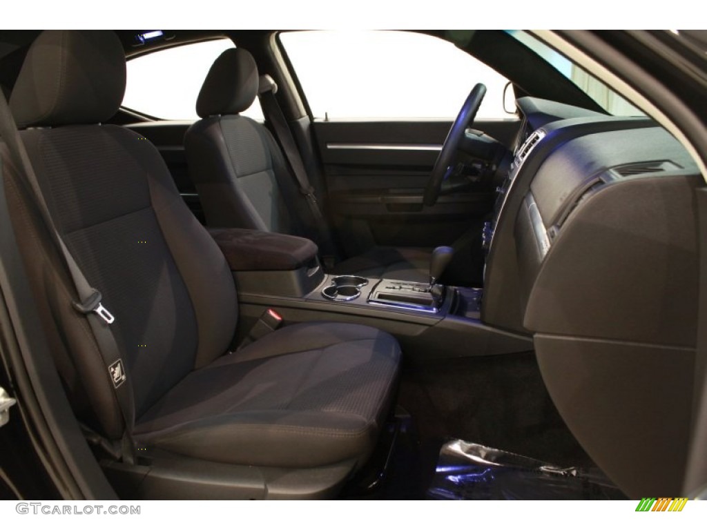 2010 Charger SXT - Brilliant Black Crystal Pearl / Dark Slate Gray photo #18