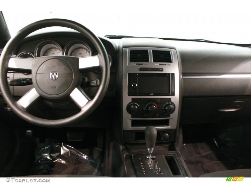 2010 Charger SXT - Brilliant Black Crystal Pearl / Dark Slate Gray photo #22