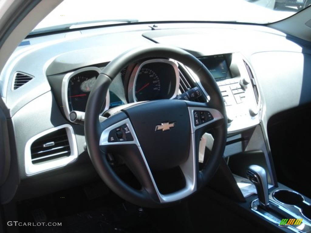 2013 Chevrolet Equinox LT AWD Jet Black Dashboard Photo #69030860