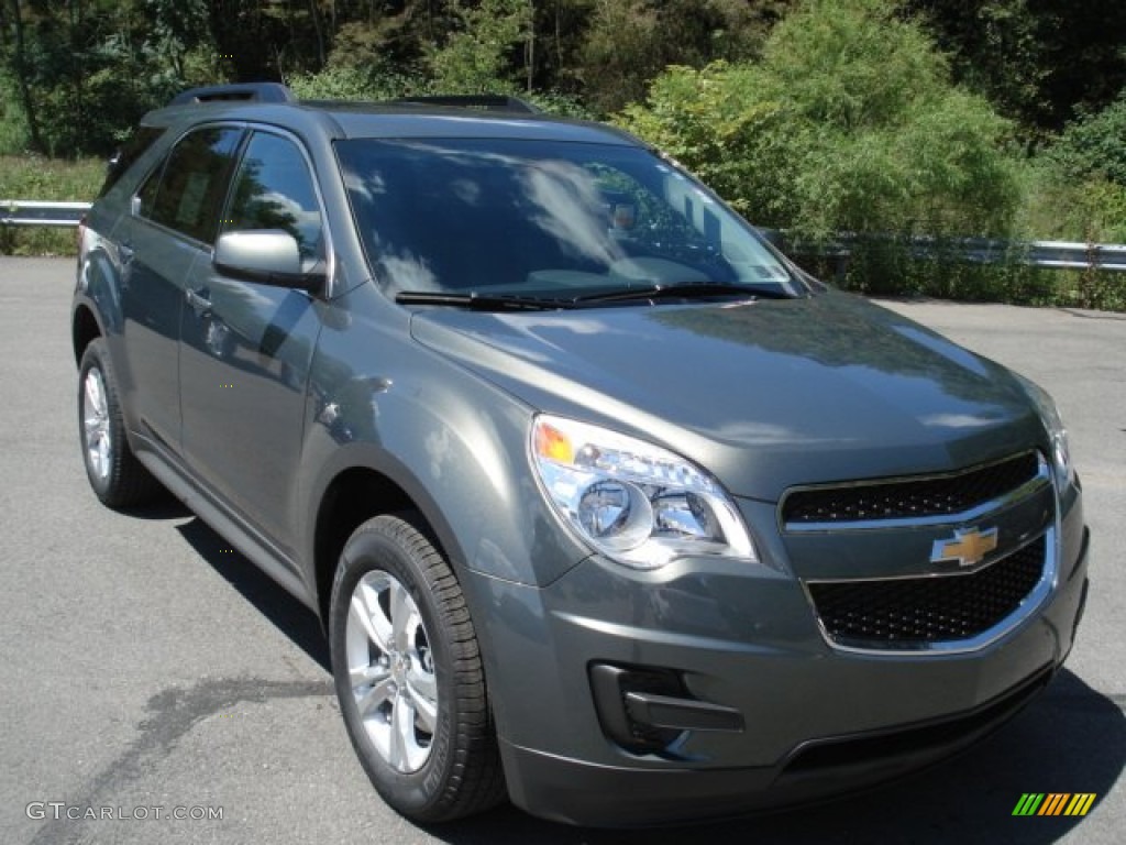 Ashen Gray Metallic 2013 Chevrolet Equinox LT AWD Exterior Photo #69031316