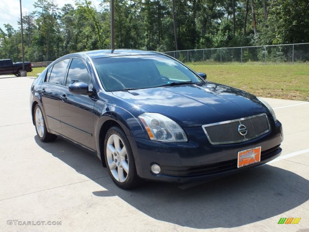 2006 Maxima 3.5 SE - Majestic Blue Metallic / Black photo #1