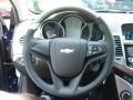 Jet Black/Medium Titanium Steering Wheel Photo for 2012 Chevrolet Cruze #69032153