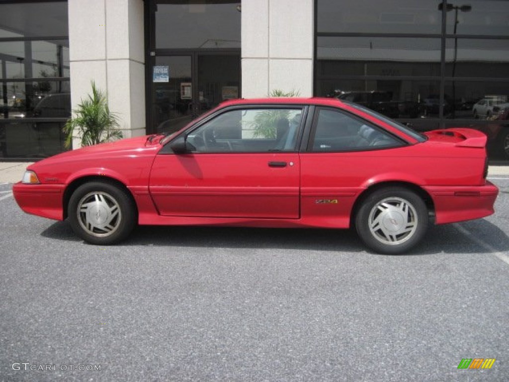 1993 Cavalier Z24 Coupe - Bright Red / Black photo #1
