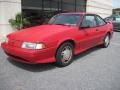 1993 Bright Red Chevrolet Cavalier Z24 Coupe  photo #2