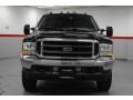 2002 Black Ford F250 Super Duty XLT SuperCab 4x4  photo #2