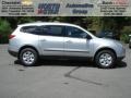 2012 Silver Ice Metallic Chevrolet Traverse LT AWD  photo #1