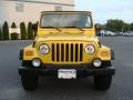 2004 Solar Yellow Jeep Wrangler Sport 4x4  photo #2