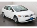 Taffeta White - Civic LX Sedan Photo No. 6