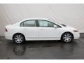 Taffeta White - Civic LX Sedan Photo No. 10