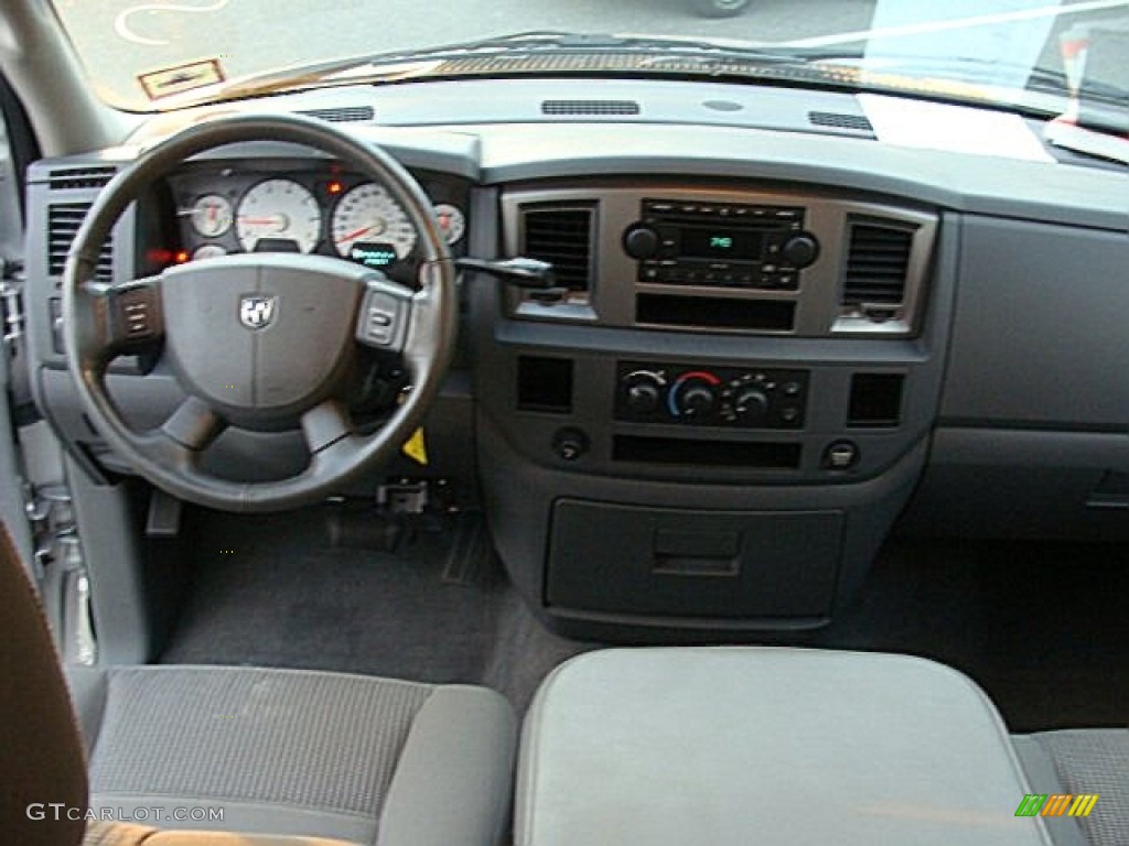 2006 Dodge Ram 2500 Sport Quad Cab Medium Slate Gray Dashboard Photo #69035796
