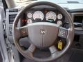 Medium Slate Gray 2006 Dodge Ram 2500 Sport Quad Cab Steering Wheel