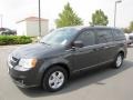 2011 Dark Charcoal Pearl Dodge Grand Caravan Crew  photo #3