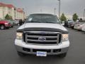 Oxford White - F350 Super Duty XLT Crew Cab 4x4 Photo No. 2