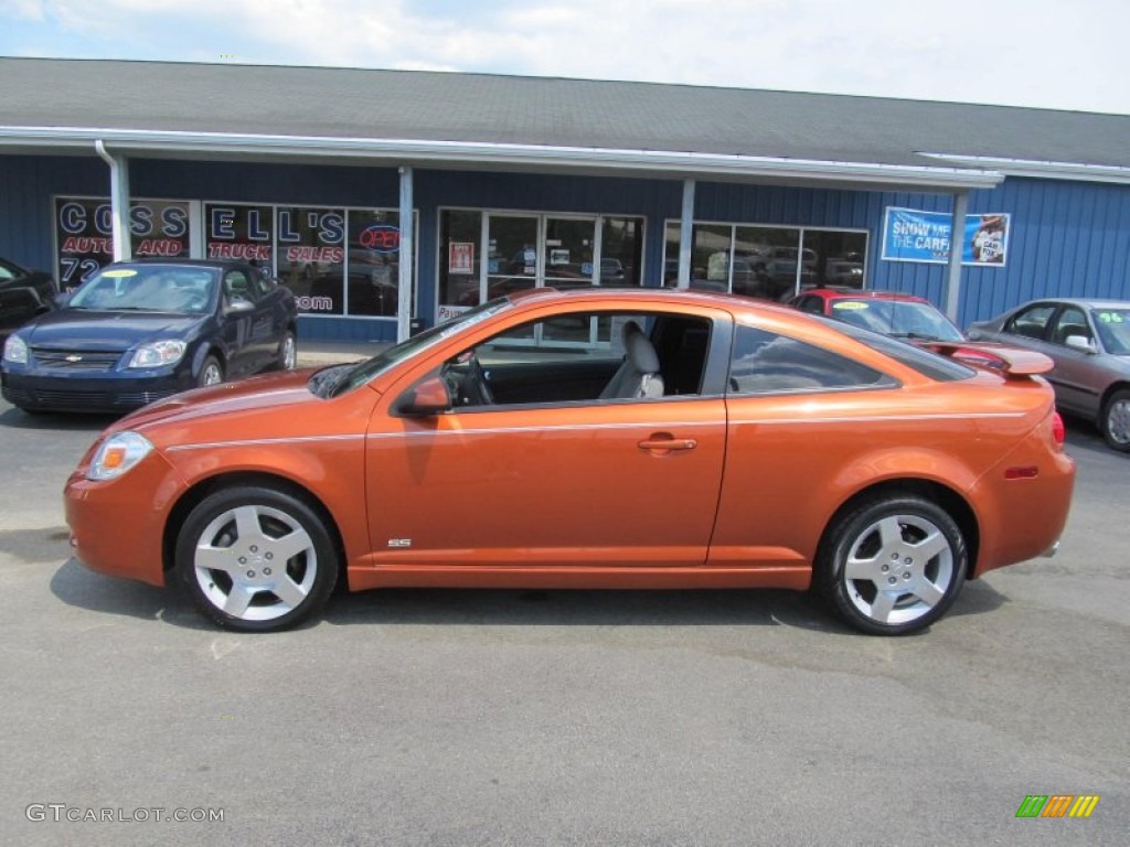 Sunburst Orange Metallic 2007 Chevrolet Cobalt SS Coupe Exterior Photo #69037573