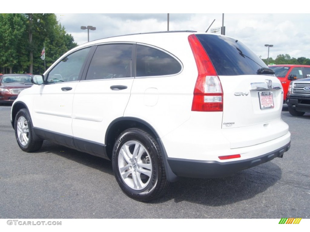 2011 CR-V EX 4WD - Taffeta White / Black photo #32