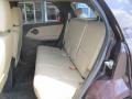 2006 Pontiac Torrent Sand Beige Interior Rear Seat Photo