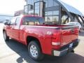 2009 Fire Red GMC Sierra 1500 SLE Extended Cab 4x4  photo #5