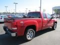 2009 Fire Red GMC Sierra 1500 SLE Extended Cab 4x4  photo #7