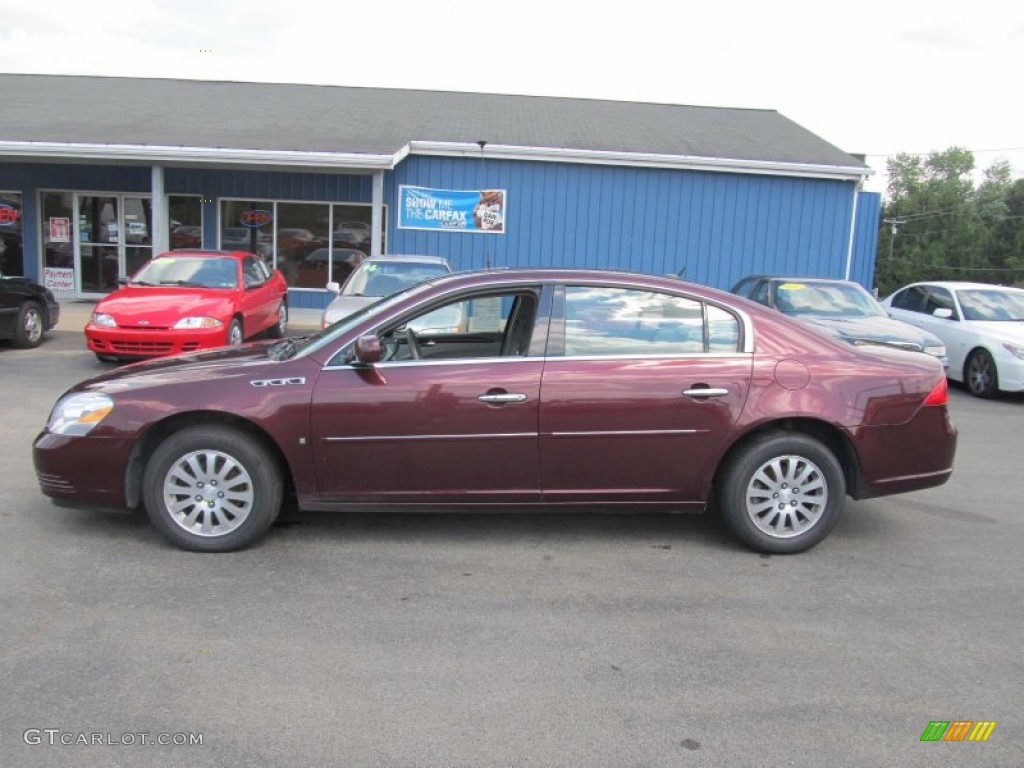 2006 Lucerne CX - Dark Garnet Red Metallic / Titanium Gray photo #2