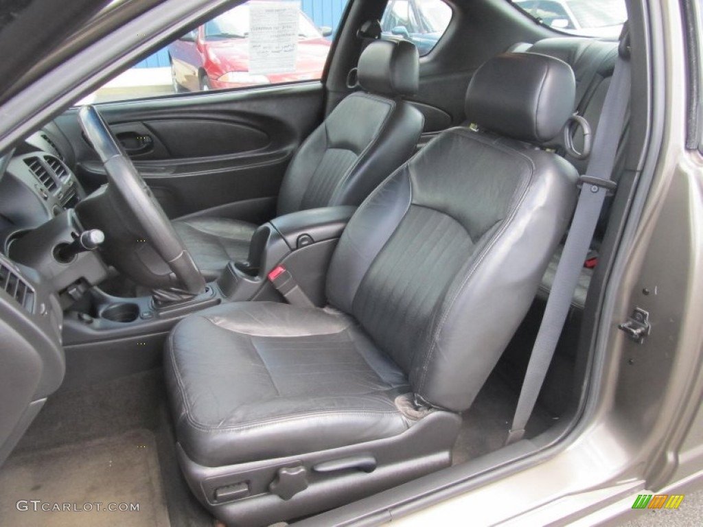 Ebony Black Interior 2003 Chevrolet Monte Carlo SS Photo #69039443