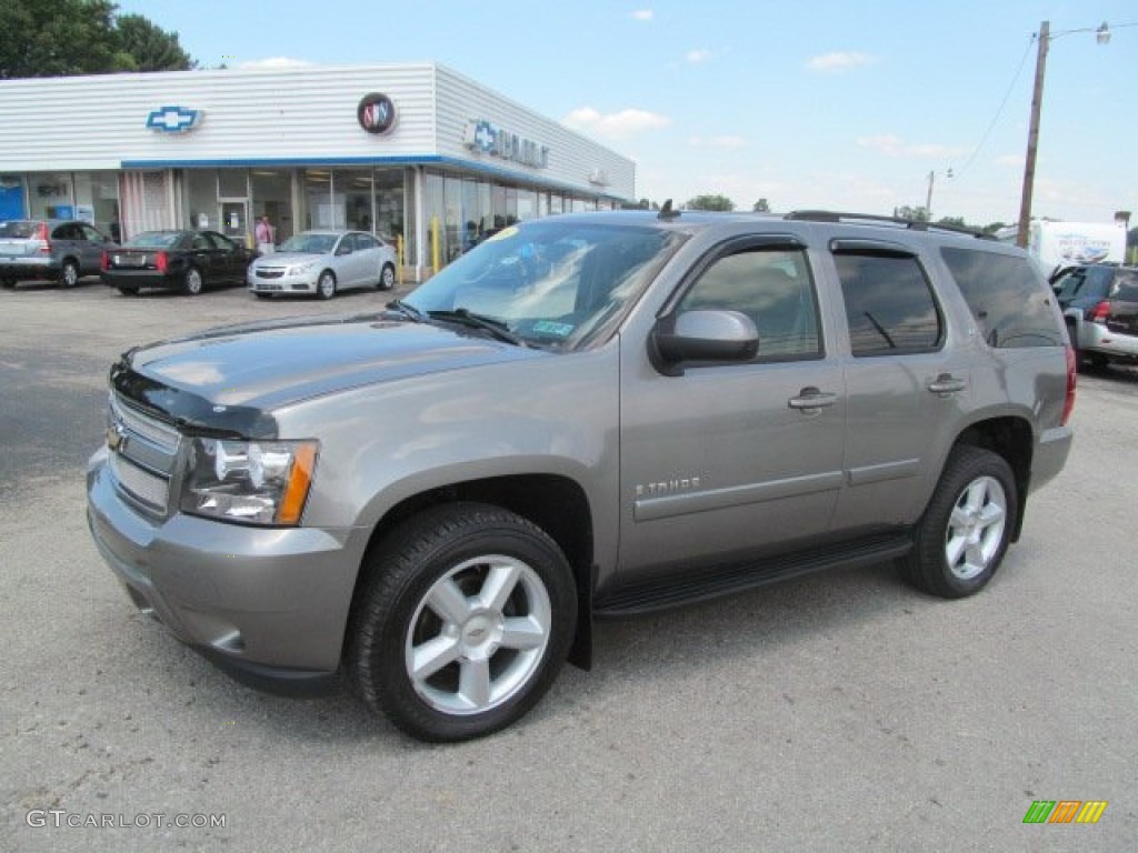 2008 Tahoe LT 4x4 - Graystone Metallic / Ebony photo #1