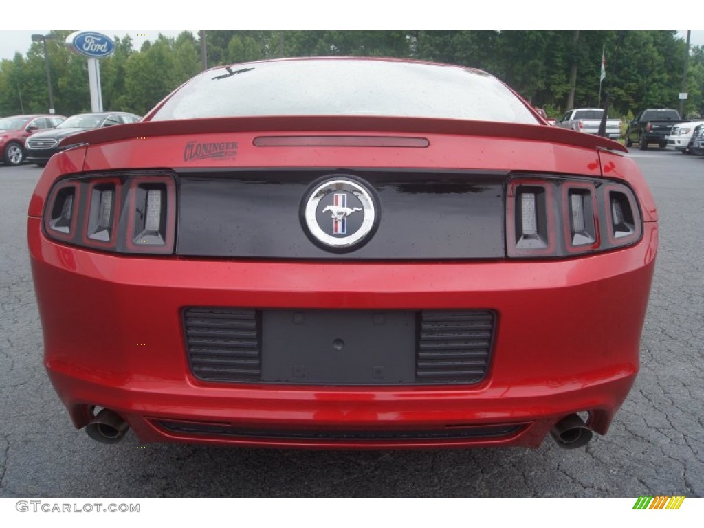 Red Candy Metallic 2013 Ford Mustang V6 Premium Coupe Exterior Photo #69040091