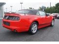 2013 Race Red Ford Mustang V6 Convertible  photo #3