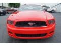 2013 Race Red Ford Mustang V6 Convertible  photo #7