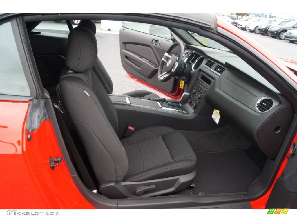 2013 Mustang V6 Convertible - Race Red / Charcoal Black photo #13