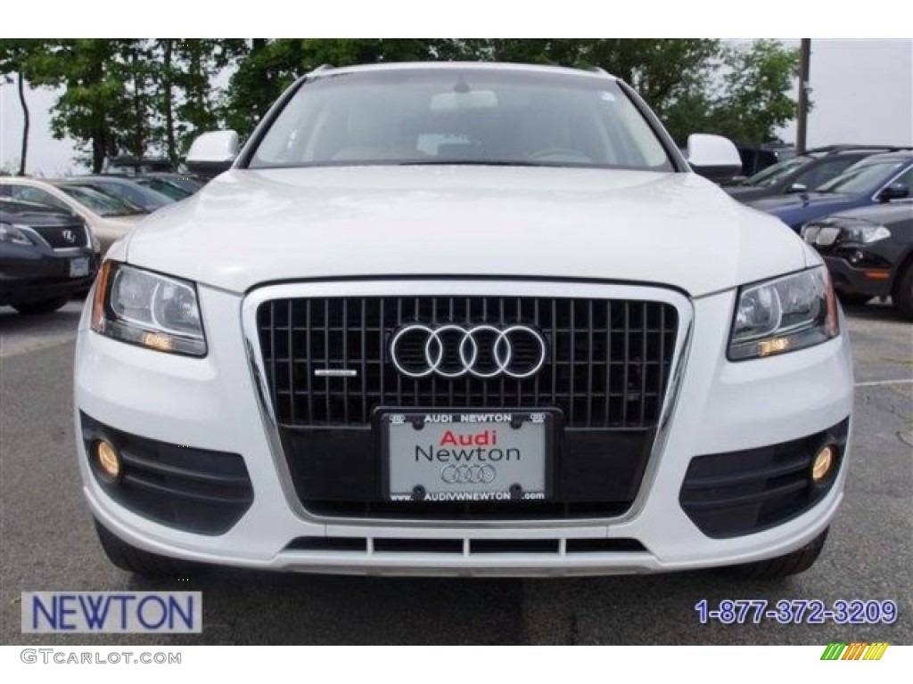 2009 Q5 3.2 Premium quattro - Ibis White / Cardamom Beige photo #2
