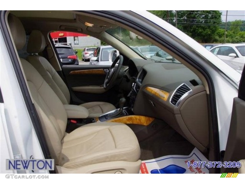 2009 Q5 3.2 Premium quattro - Ibis White / Cardamom Beige photo #25