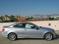 Diamond Silver Metallic 2013 Mercedes-Benz C 350 Coupe Exterior