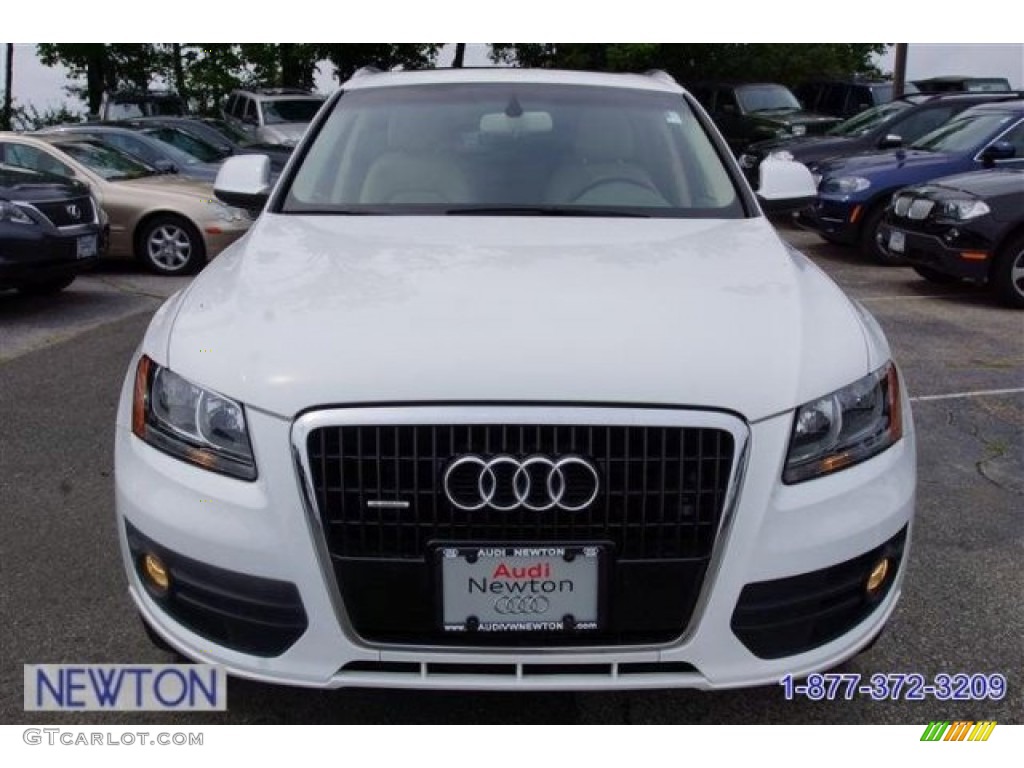 2009 Q5 3.2 Premium quattro - Ibis White / Cardamom Beige photo #41