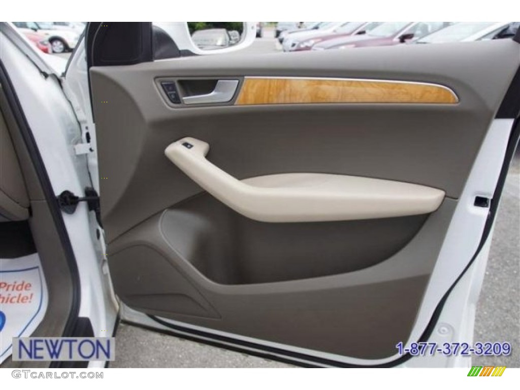 2009 Q5 3.2 Premium quattro - Ibis White / Cardamom Beige photo #48