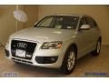 Ice Silver Metallic 2009 Audi Q5 3.2 Premium Plus quattro