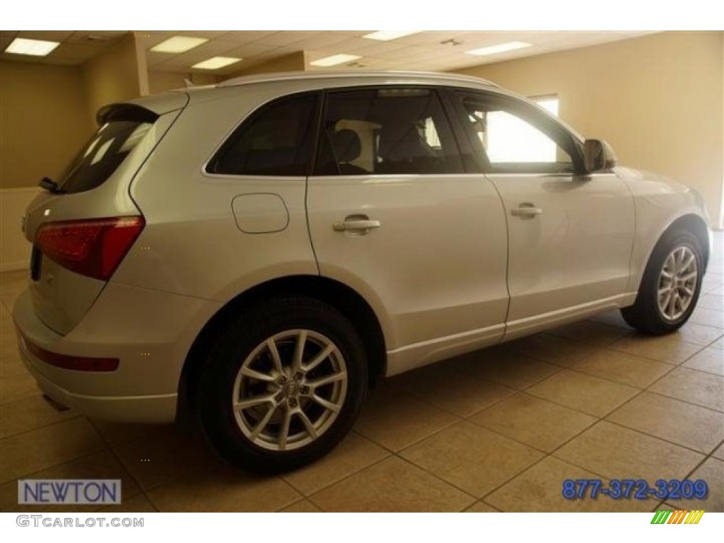 2009 Q5 3.2 Premium Plus quattro - Ice Silver Metallic / Black photo #6