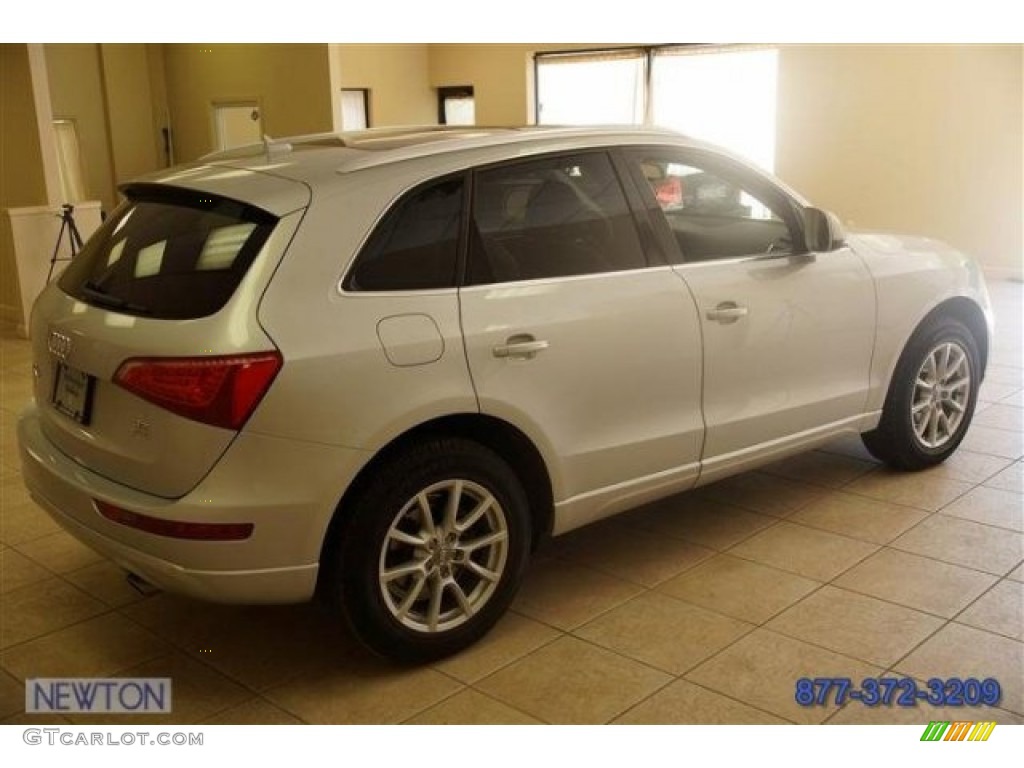 2009 Q5 3.2 Premium Plus quattro - Ice Silver Metallic / Black photo #8