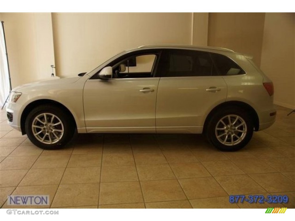 2009 Q5 3.2 Premium Plus quattro - Ice Silver Metallic / Black photo #13