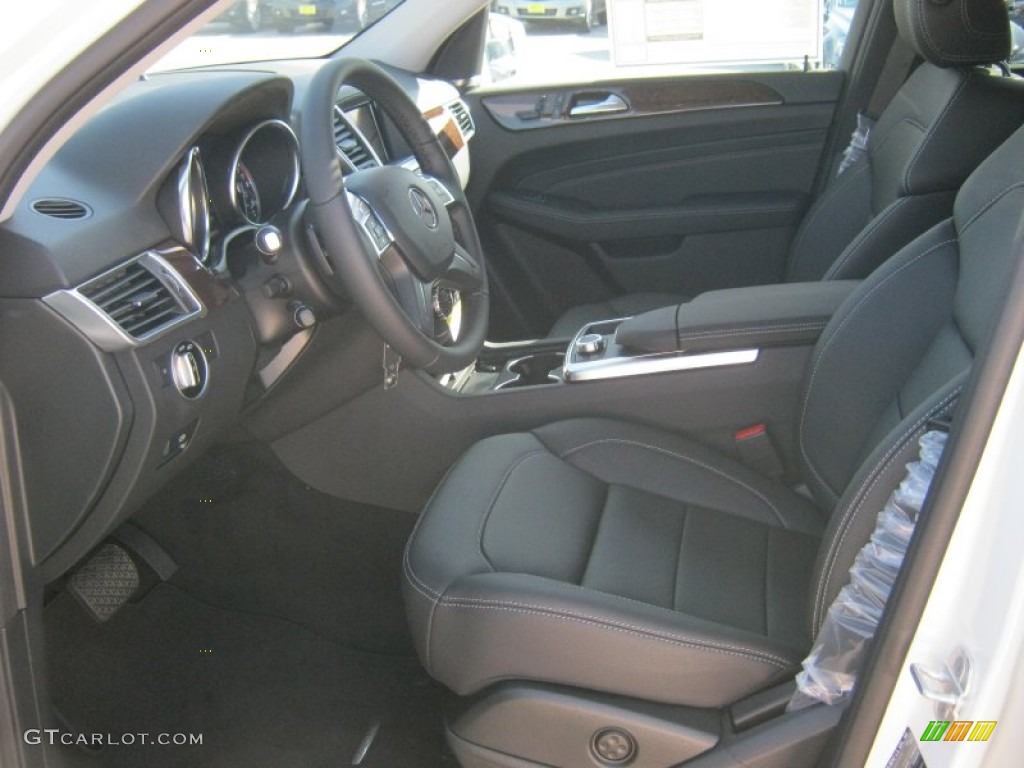 Black Interior 2013 Mercedes-Benz ML 350 4Matic Photo #69042155