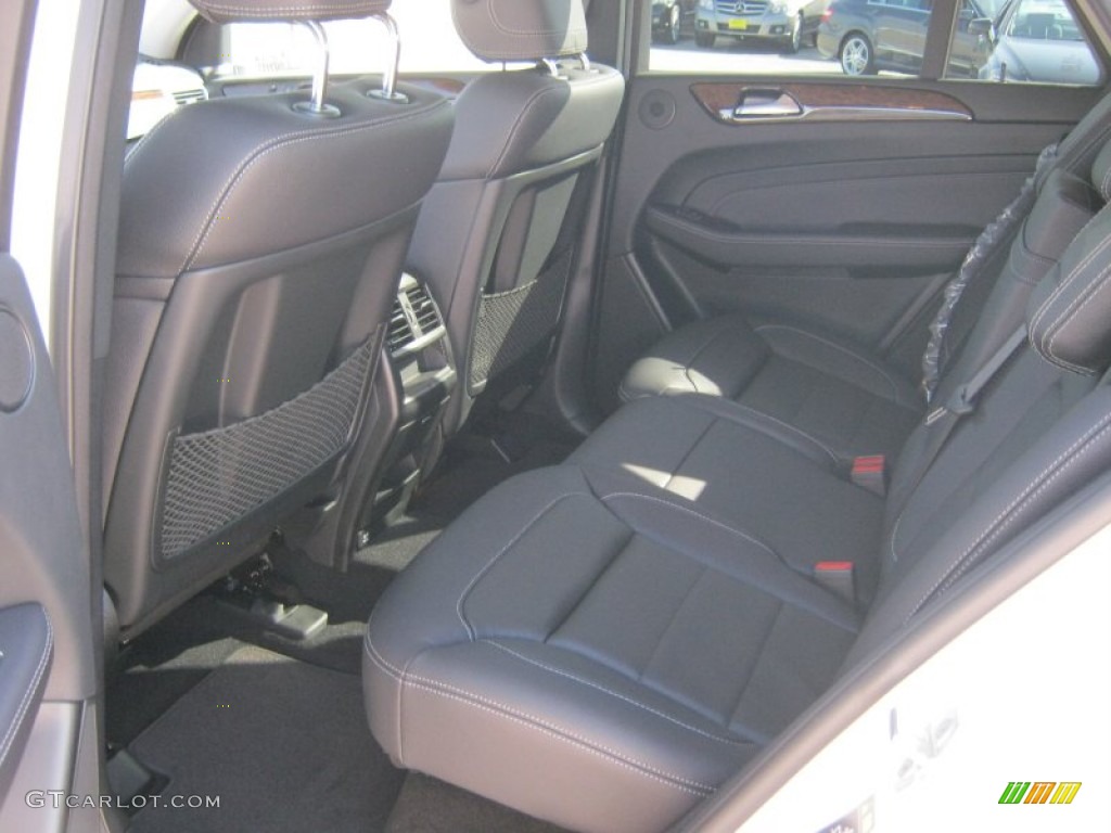 Black Interior 2013 Mercedes-Benz ML 350 4Matic Photo #69042164