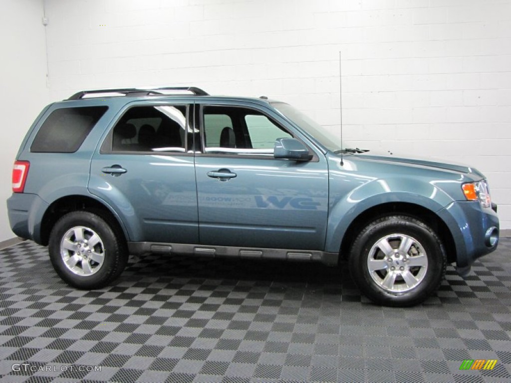 2010 Escape Limited V6 4WD - Steel Blue Metallic / Charcoal Black photo #8