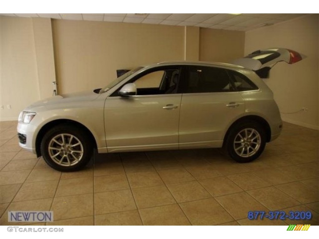 2009 Q5 3.2 Premium Plus quattro - Ice Silver Metallic / Black photo #59