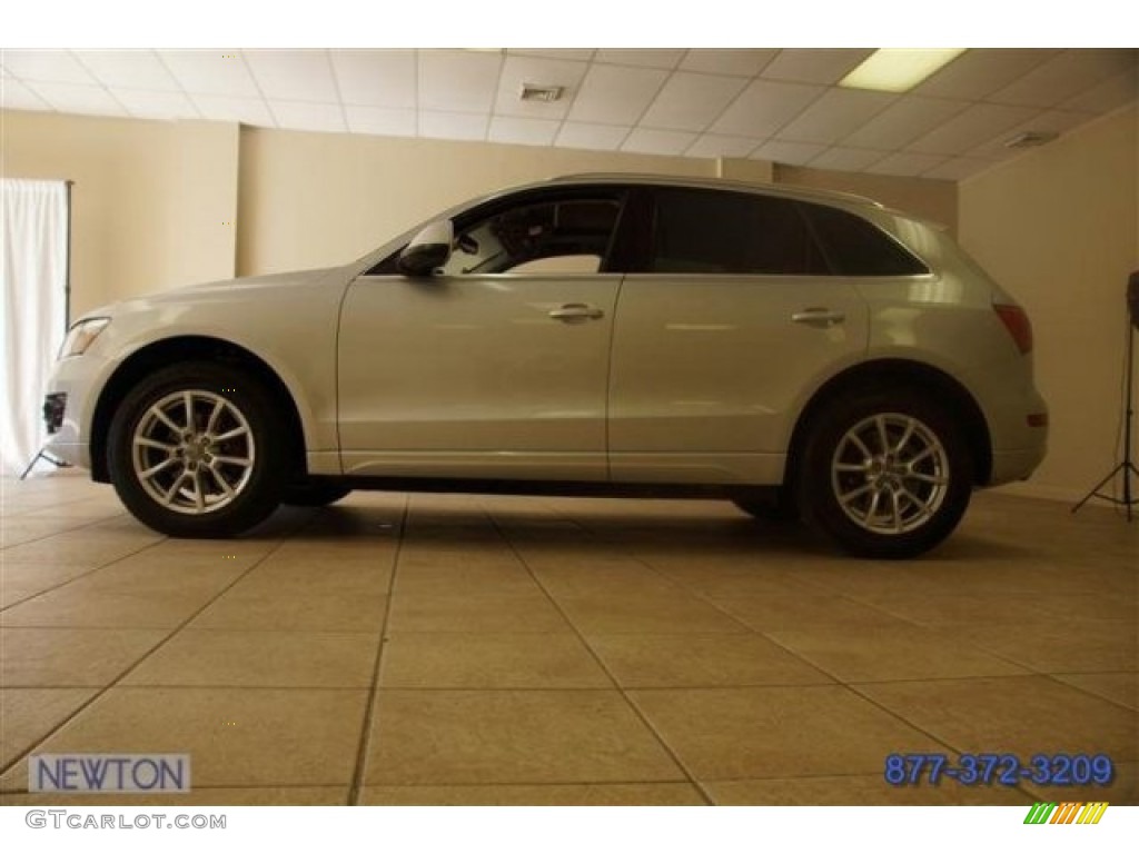2009 Q5 3.2 Premium Plus quattro - Ice Silver Metallic / Black photo #79