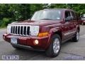 2007 Red Rock Pearl Jeep Commander Limited 4x4  photo #1