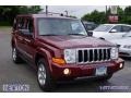 2007 Red Rock Pearl Jeep Commander Limited 4x4  photo #3