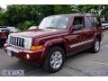 2007 Red Rock Pearl Jeep Commander Limited 4x4  photo #10