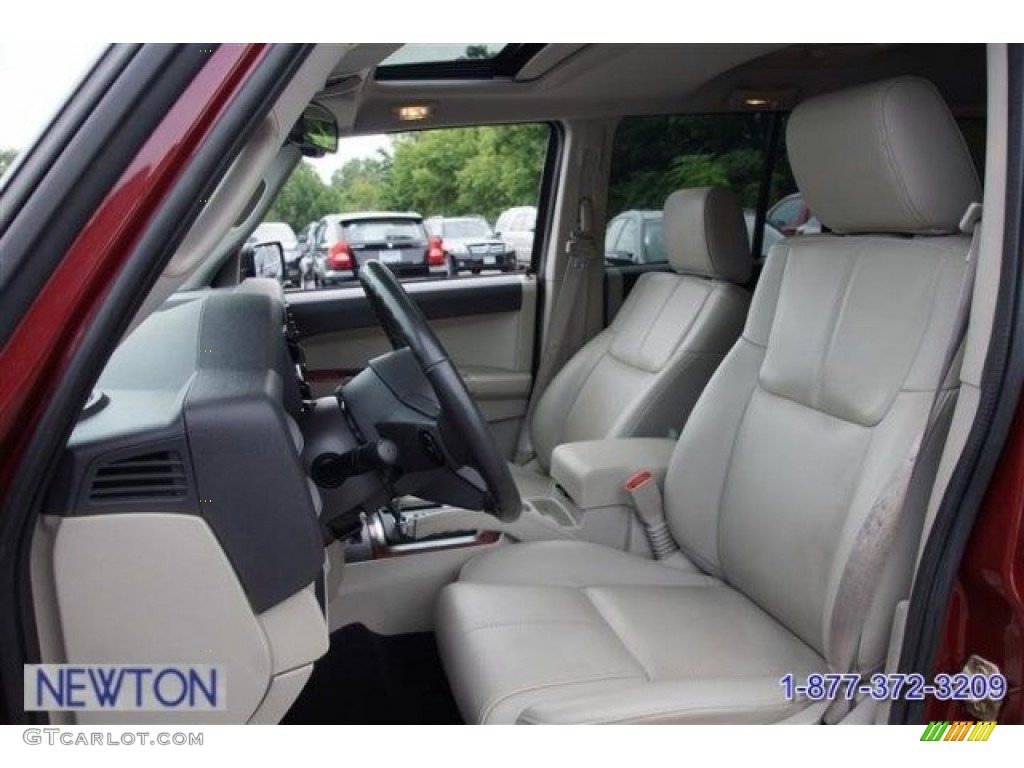 2007 Commander Limited 4x4 - Red Rock Pearl / Dark Khaki/Light Graystone photo #12